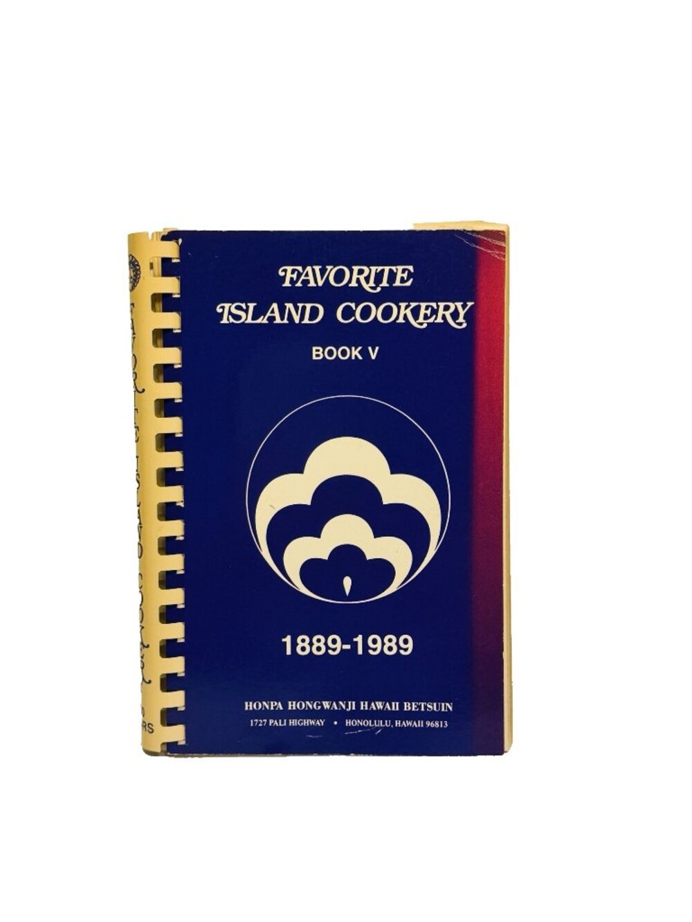 Favorite Island Cookery 1889-1989 Cookbook V Honpa Hongwanji Buddhist Temple Haw